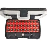 Red Bit-Box 1/4", 32-teilig, Bit-Satz schwarz, mit Bithalter
