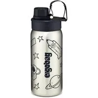 ergobag Trinkflasche Edelstahl Trinkflasche, auslaufsicher und kohlensäuregeeignet