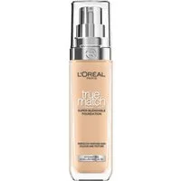 L'ORÉAL PARIS Foundation TRUE MATCH FOUNDATION, lässt sich mühelos verblenden, ohne sichtbare Ränder zu hinterlassen
