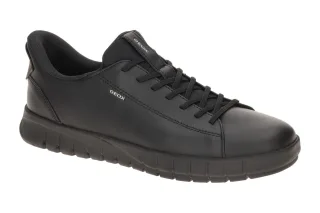 Geox U65MAA FLEXTRIDE PLUS Herren Slipper schwarz black FASTin System