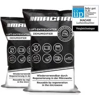 Macari Luftentfeuchter Vergleichssieger 2021-Luftentfeuchter Auto 1 kg Auto Zubehör Robust, Anti Beschlag Entfeuchter. Gegen Feuchtigkeit & Gerüche