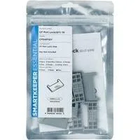 ESSENTIAL CF Port Lock (CF04), Einsteckschloss Farbcode Grau, 10 Stück