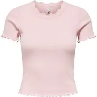 ONLY Blusenshirt ONLVINI S/S LACE CS JRS