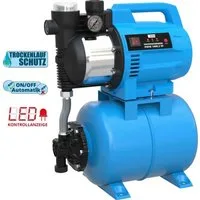 Güde Akku-Gartenpumpe Hauswasserwerk HWW 1400.2 VF (1400 W, Kesselinhalt: 24 l, 4800 l/h