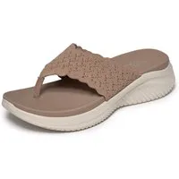 Skechers ULTRA FLEX 3.0 SANDAL-RHYTHM WAVES Zehentrenner Sommerschuh, Strandschuh, Urlaubsschuh mit Yoga Foam