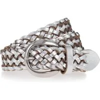 Tamaris Flechtgürtel "Dana Silver" (1-St) mit Flechtoptik