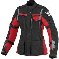 Berik Motorradjacke Torino wasserdichte Damen Motorrad Textiljacke Verbindungsreißverschluss,Ellenbogenprotektoren enthalten,herausn