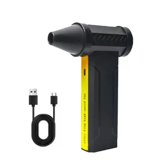 Turbo Fan X6 160,000 RPM Brushless Motor 10,000mAh Peak Battery 200W High-Speed Blower 4-Speed Settings Type-C Charging