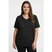 ONLY CARMAKOMA V-Shirt CARCORAL S/S V-NECK TEE JRS