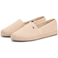 Tommy Hilfiger FLAG CANVAS ESPADRILLE Espadrille,Slipper, Flats, Bequemschuh, Jutebezug und Ziernähten, schmale Form