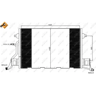 NRF Klimakondensator Audi A6 C5 4,2