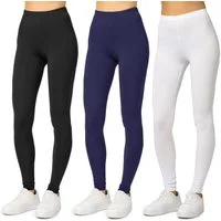 Merry Style Leggings Damen Frauen Hosen aus Viskose MS10-143 (1-tlg) elastischer Bund