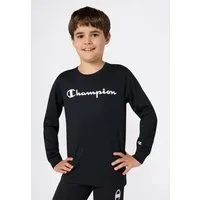 Champion Langarmshirt SPORTWEAR LONG SLEEVE Standard Fit Langarmdesign, aus Baumwolle, mit Rundhalsausschnitt, normale Länge