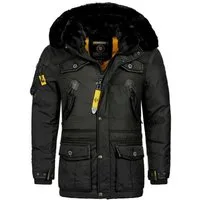Geographical Norway Parka warme Herren Winter Jacke Parka Outdoor Steppjacke Anorak Wintermantel