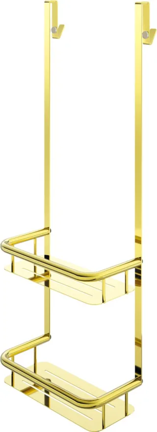Neuesbad Serie 600 Hängeregal für Duschkabine, gold glänzend NB1DEADI_Z54K1