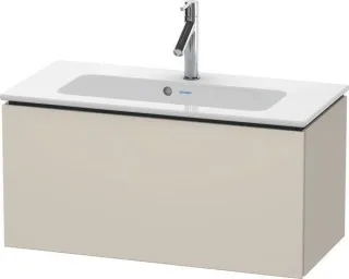 Duravit L-Cube Waschtischunterbau wandhängend Taupe Supermatt 820x391x400 mm - LC615708383 LC615708383