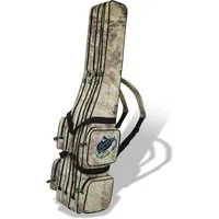 normani Angelrutentasche Rutentasche 1,25 m bis 2,10 m RodBox Triple, Rutenfutteral Anglertasche Rutenrucksack mit 3 Rutenfächern