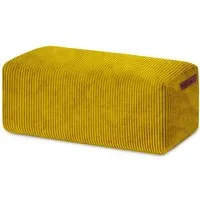 Green Bean Pouf Ottomane Cord (Indoor Sitzhocker Sitzkissen Fußhocker Relax-Sessel, Made in Germany), die ideale Ergänzung zum Sitzsack