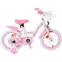 Volare Kinderfahrrad, 1 Gang, ohne Schaltung, Kinderfahrrad Hello Kitty 14 Zoll