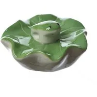 MARELIDA Dekofigur Teichdeko Schwimmfrosch Dekofigur Frosch für Teich Wasserschale 7,8cm