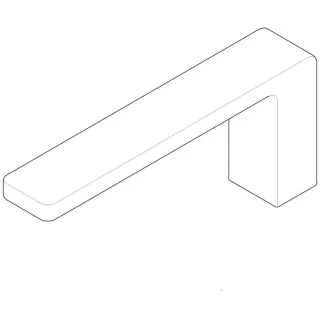 Dornbracht Auslauf 09117104220-06 09117104220 258 x 112 x 48 mm platin mat