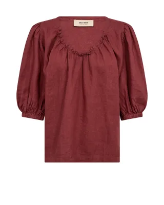MOS MOSH - MMTaissa Linen Blouse - Gr. - S