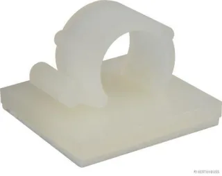 HERTH&BUSS Befestigungssockel, Kabelstrang, Klebefolie, 21 x 18 mm, für Kabel-Ø 9 mm - 50265729