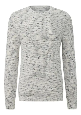 s.Oliver - Strickpullover creme - Gr. - XXL