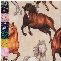 MAGAM-Stoffe Stoff "Niklas", Kinder Baumwollstoff ÖKO-TEX Meterware ab 50cm