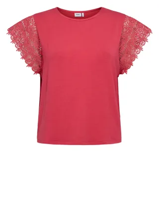 Nümph - Bluse - Nubitta rot - Gr. - XS