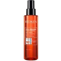 Redken Leave-in Pflege Redken Frizz Dismiss Instant Deflate 125 ml – Anti-Frizz Ölspray, Packung, 1-tlg., Perfekt geeignet für geschädigtes Haar