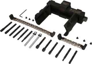 KS Tools Vario-Muttern- und Kappenschlüssel-Satz, 14-tlg - 450.0190