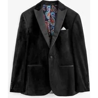 Next Sakko Samt-Blazer (1-tlg)