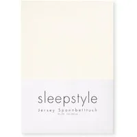 Sleepstyle Spannbettlaken SleepStyle, Jersey, Gummizug: rundum, (1 Stück), 100% Baumwolle