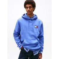 Tommy Jeans Sweatshirt TJM REG ESSENTIAL FLAG HOOD EXT mit bedruckten Markenlogo auf Brusthöhe