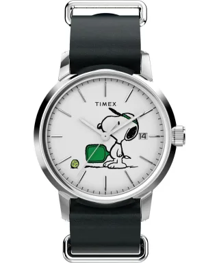 Timex Peanuts Marlin Blau Herren Armbanduhr TW2Y50500