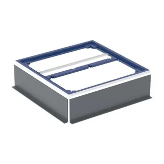 Geberit Duofix Installationsrahmen 551502001 80 x 80 cm, für Duschfläche bis 100cm, für 5 Füße