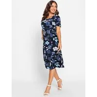 Witt Jerseykleid Jersey-Kleid Kurzarm