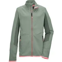 Killtec Strickjacke KOS 151 GRLS FLX JCKT Leichte Powerstretchjacke, Colourblock, 2-Wege-Stretch, vielseitig