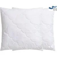 OTTO home Microfaserkissen Mondschein, Kopfkissen 1-tlg. oder 2-tlg. 40x80 oder 80x80 cm, Füllung: Faserbällchen, Bezug: Polyester oder antibakteriellen Microfaser, Kissen, allergiker geeignet (für Hausstauballergiker)