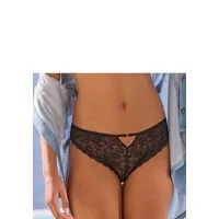 Vivance String aus dezent transparenter Spitze in Leo-Optik