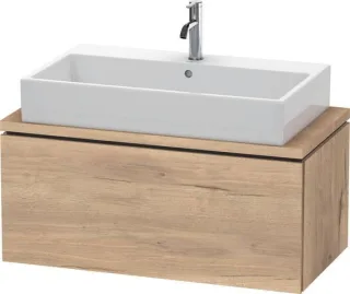 Duravit L-Cube Konsolen-Waschtischunterbau wandhängend compact 920x477x400 Az 1 Front: LC580305555