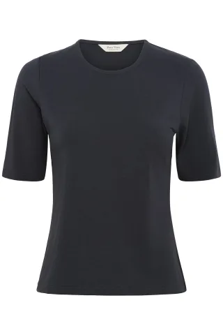 T-shirt NemiPW Slim fit navy blue
