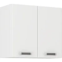 Küchen-Preisbombe Hängeschrank 60 cm Küche Omega Schwarz Weiss Küchenzeile Einbauküche Küchenzeile