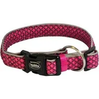 Nobby Hunde-Halsband Halsband Mesh Air himbeer