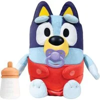 Moose Toys Plüschfigur Bluey Interaktive Plüschfigur Baby Bluey 30 cm