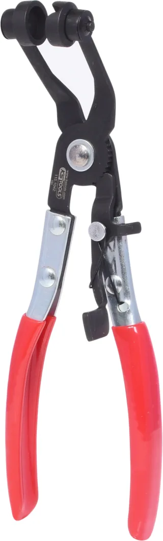 KS Tools Schlauchschellenzange, abgewinkelt, 220mm - 115.1042