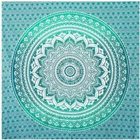 Wiladu Wandteppich Mandala Tuch Wand Mehrzweck Pareo Strandtuch XXL für Camping und Yoga