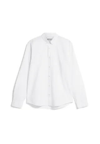 Armedangels - QUAASA LONGSLEEVE SHIRT white - Gr. - L