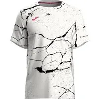 Joma Laufshirt Lauf-Shirt R-Night Pro (optimale Bewegungsfreiheit, leicht) weiss/bunt